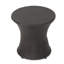 Table d'appoint ronde en osier