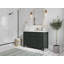 Ensemble de meuble-lavabo simple 48 po Calacatta Laza Quartz-1869634906