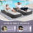 Modern PE Wicker Chaise Lounge Chair with Cushions, Adjustable Reclining Backrest for Patio, Poolside, & Garden-1821691182