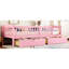 Lit plateforme rose TG-130165118-130165119
