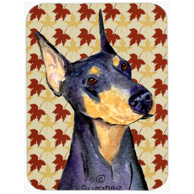 Planche à découper en verre doberman east urban home