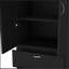 Armoire Marlton, chambre à coucher, noir-190862868