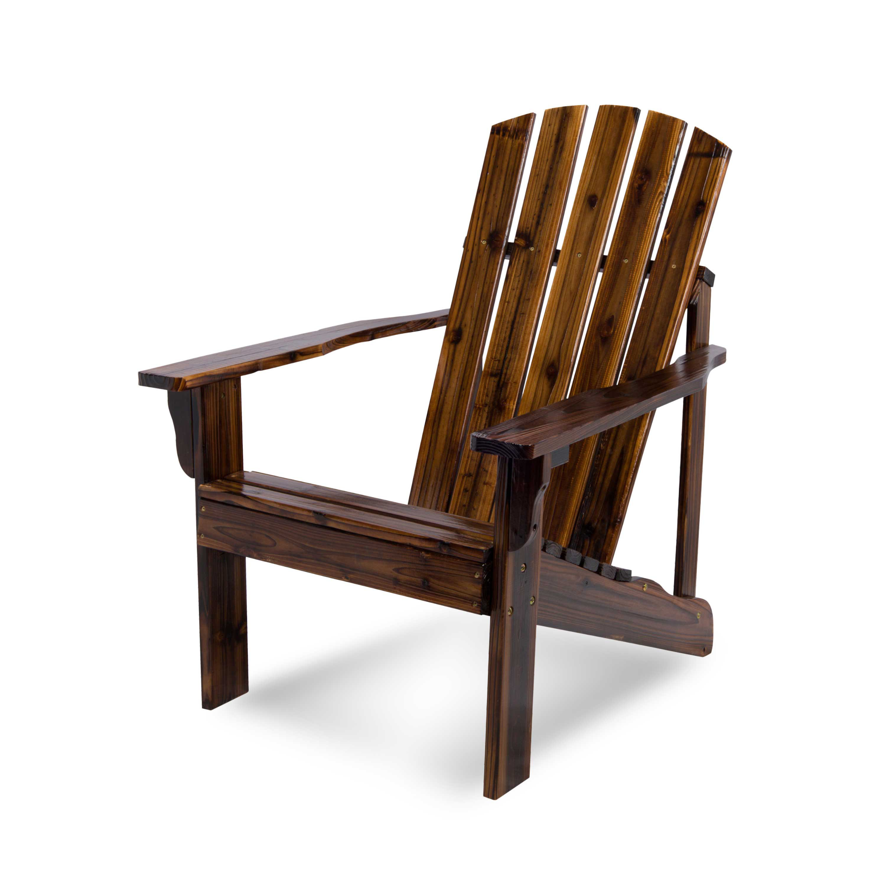 Grandview Wooden Adirondack Chair – Durable & Weather-Resistant