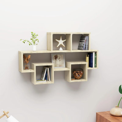 Gladdy 7 Piece Cube Shelf