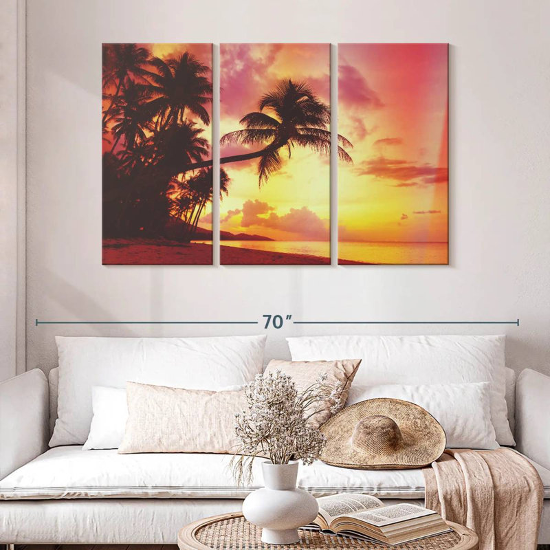 Gillard At Sunset, 32" H x 50" W