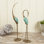 Kenny Bird Crane Metal Garden Statue