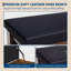 Banc à chaussures d'entrée, rangement à chaussures en bois à 2 niveaux - Aspect bois massif - Solution gain de place pour le corridor, noyer, 100 cm-707816611