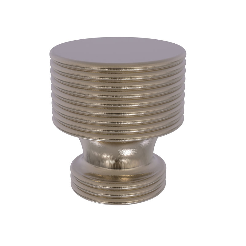 Poignée cylindrique de 1 po de diamètre Morosini, Étain antique