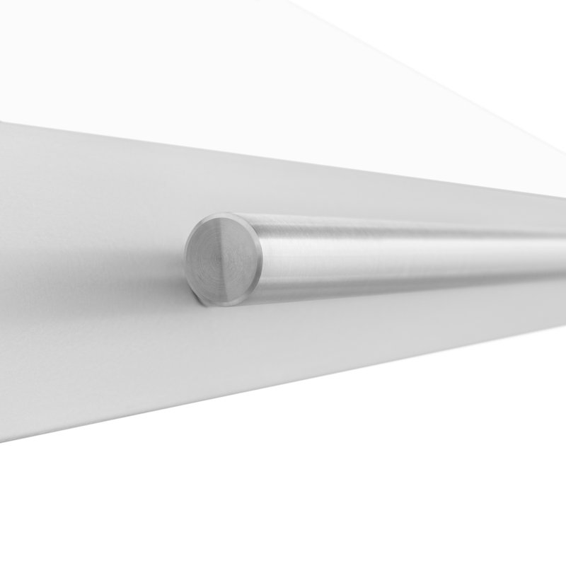 48" 400 CFM Ducted Wall Mount Range Hood, White Matte