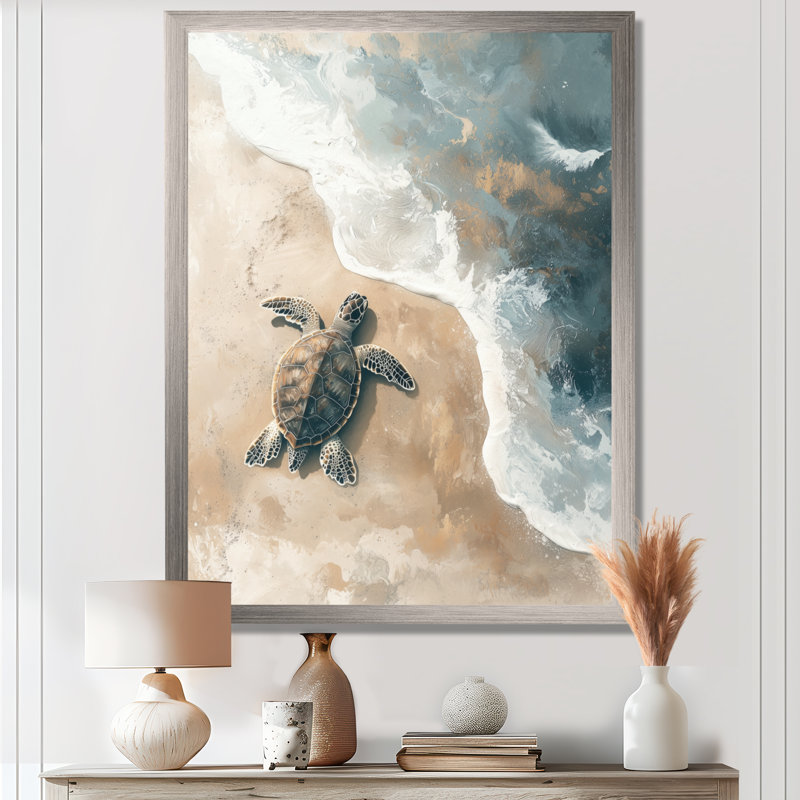 Cordts - animaux, art mural sur toile, H 32 po x l 24 po, Reproduction encadrée sans passe-partout, Argent argent