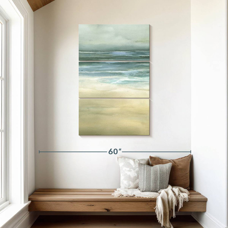 Kerrick Tranquil Sea II, 45" H x 28" W