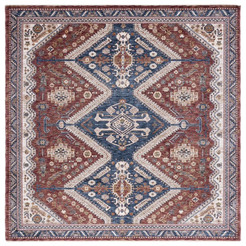 Lynex 700 Performance Southwestern Rug, Square 6'7"
