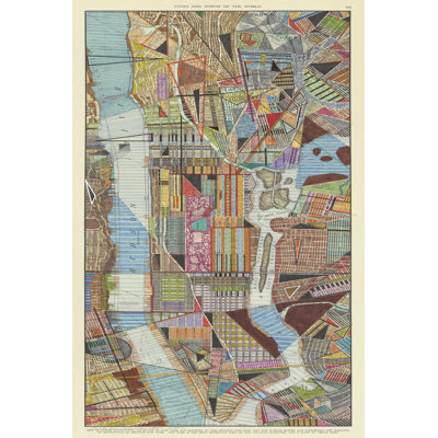 Carte moderne de New York III