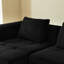 Canapé modulaire compressé, canapé modulaire en nuage avec méridienne, aucun assemblage requis, fauteuils rembourrés pour le salon, appartement-1640822861