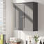 Armoire murale moderne en bois - Rangement pour médicaments résistant à l'eau pour la salle de bain et la cuisine-1766392972