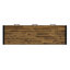 Console multimédia à 3 tiroirs en bois d'acacia massif de 60 pouces-135985617