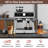 Fashionwu Semi-Automatic Espresso Machine with Frother-98252878
