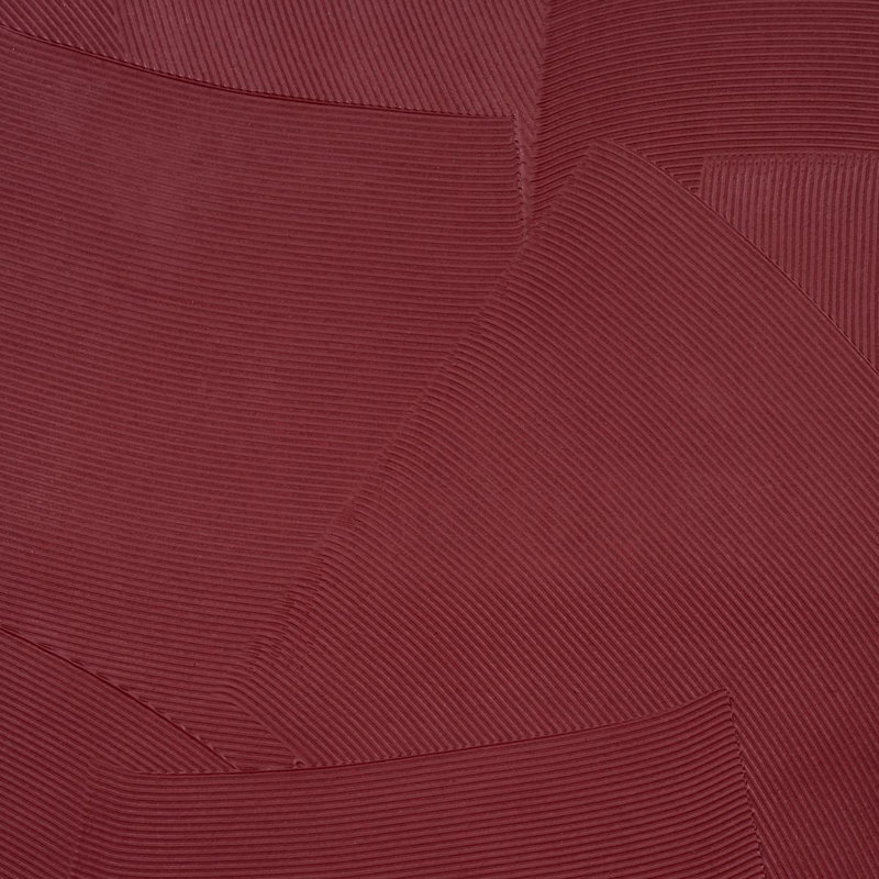 Papier peint Schumacher X David Kaihoi, Rouge