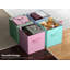 Sorbus 11-inch Storage Bins - Collapsible Fabric Storage Cubes with Handles, 12 Pack - Pastel Combo-1531593402-1531593403