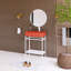Meuble-lavabo autoportant de 24 po W Plateau en céramique non assemblé-733027080-733027082