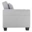 Upholstered Convertible Backrest Single Sofa Bed Accent Chair-486721164