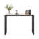 47'' Entryway Console Table, Narrow Sofa Table with Triangular Pipe Design