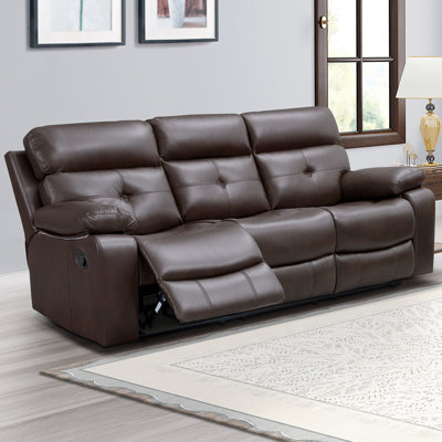 Everalda Upholstered 87'' Reclining Sofa