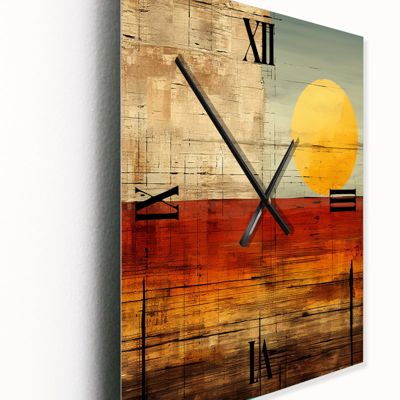 Horloge murale abstraite Nostalgia, Petit
