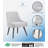 Polyester/Polyester Blend Seat Reception Chair with Metal Frame