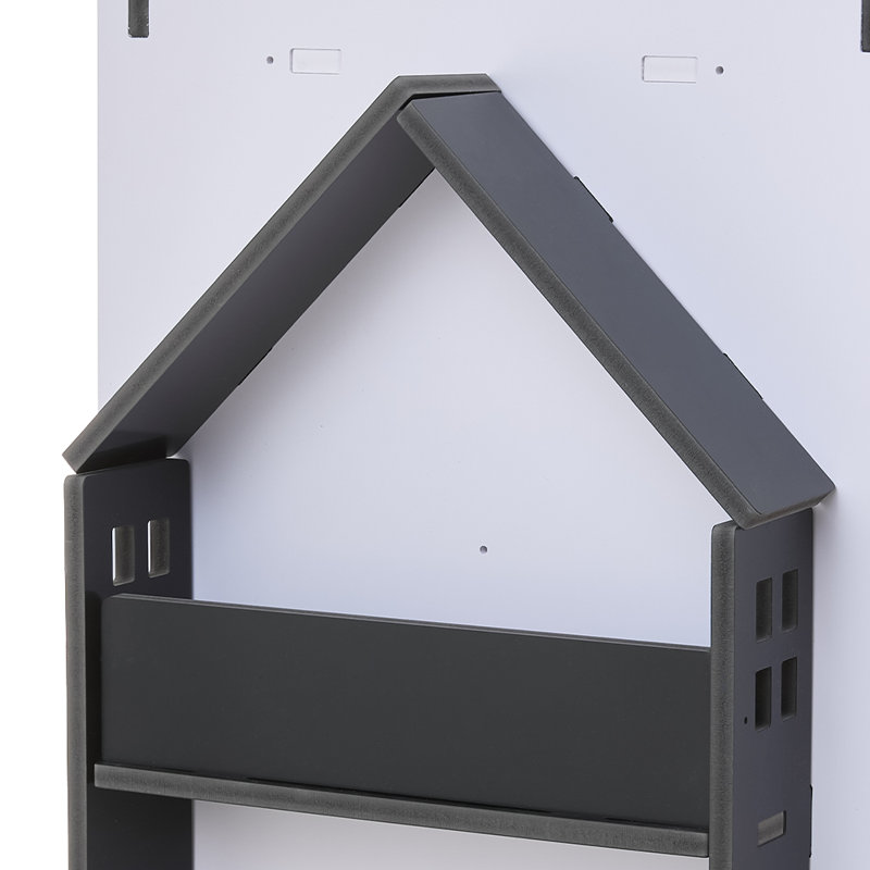 PVC Wood Plastic Board + Co-extruded Board + ABS Kids Bookcase,  41.7" H x 17.72" W x 17.72" D