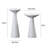 Deborah Concrete Top End Table Set