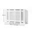 Hayes Adjustable Radiator Cover-131365734