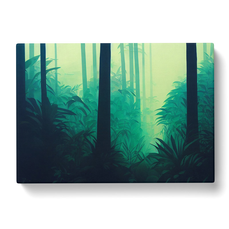 Deep In The Jungle Vol.1 - Wrapped Canvas, 35cm H x 50cm W x 3cm D