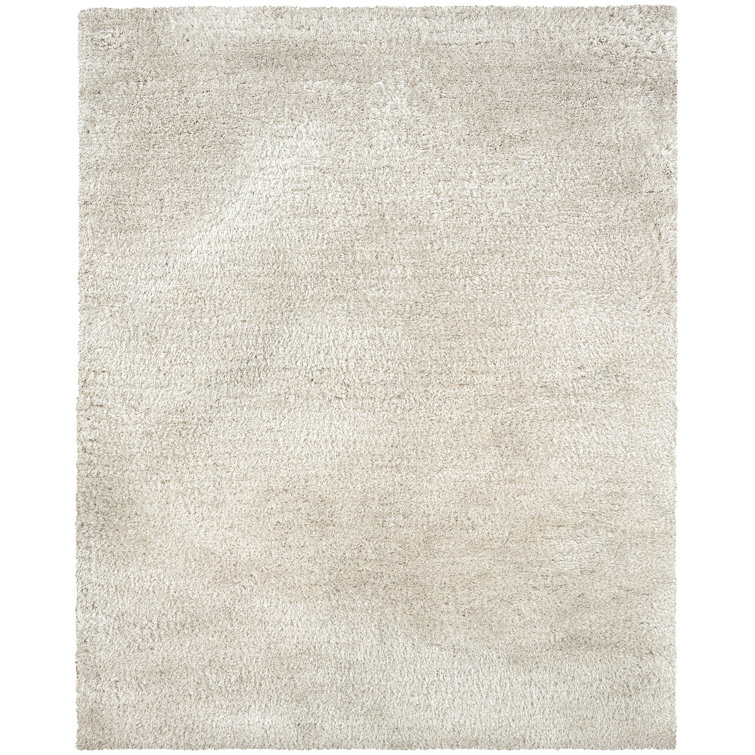 Albritton Handmade Tufted Ivory Area Rug