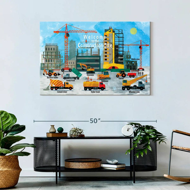 Tableau des chantiers Ashelle, H 30 po x l 45 po