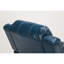 Navy Blue Leather Gel Recliner