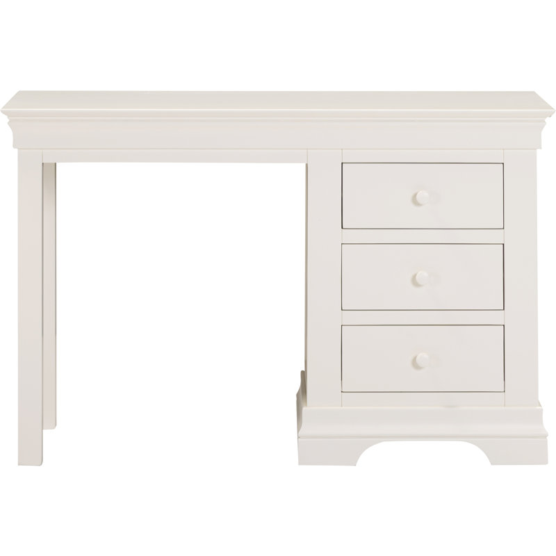 Melchior 3 Drawer Dressing Table , Ivory