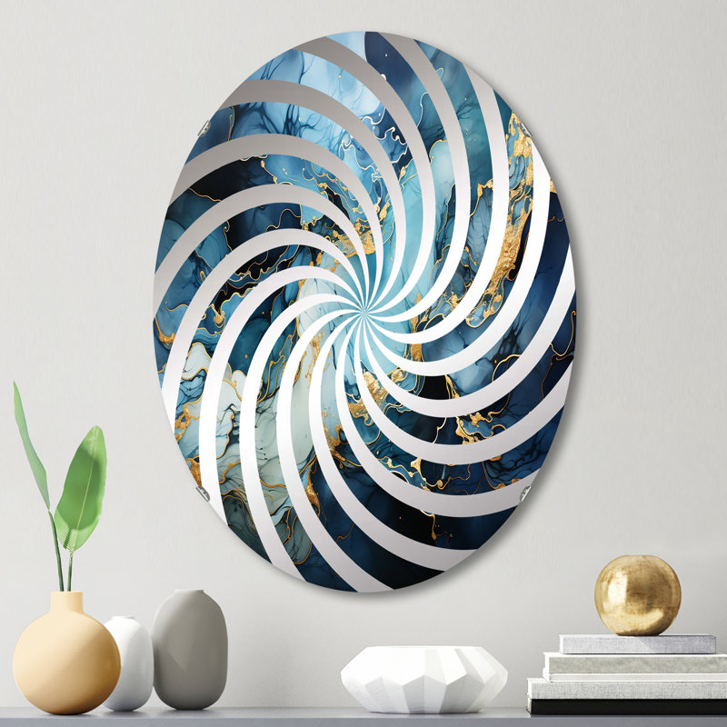 Miroir mural oval, 29,5 po x 19,6 po