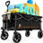 140L Collapsible Folding Wagon Cart-115214154
