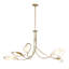 Lustre géométrique unique à 5 lumières Aérien-71637487-102144897