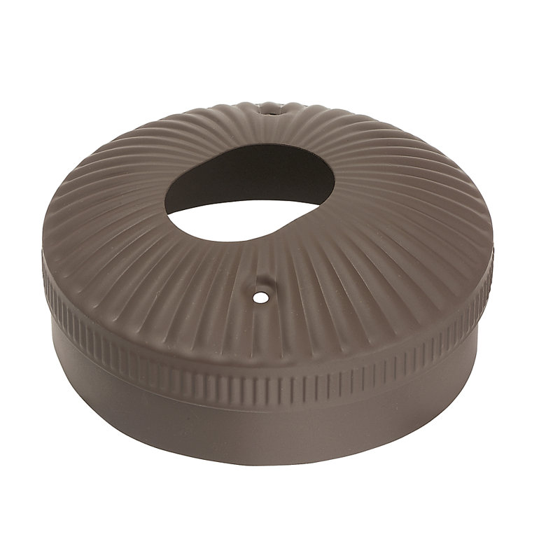 Adaptateur incliné pour ventilateur de plafond voûté, Brun