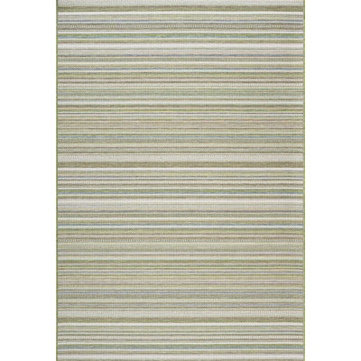 Kapow Striped Indoor / Outdoor Area Rug