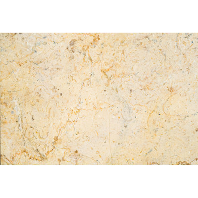 Carreau de sol et de pierre aspect marbre poli Sahara Gold 12 po x 12 po