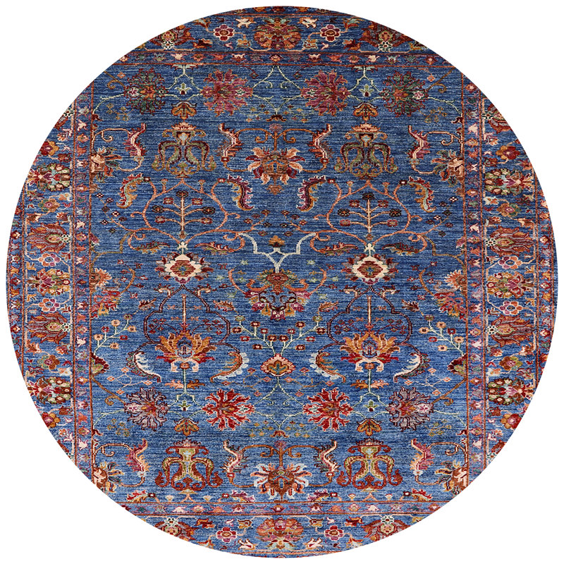 Gambrinus Oriental Indoor Rug, Round 5'
