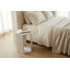 Table d'appoint hexagonale en marbre naturel blanc-1017575679