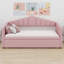 Lit de jour rembourré avec lit gigogne escamotable Comfort-267882199