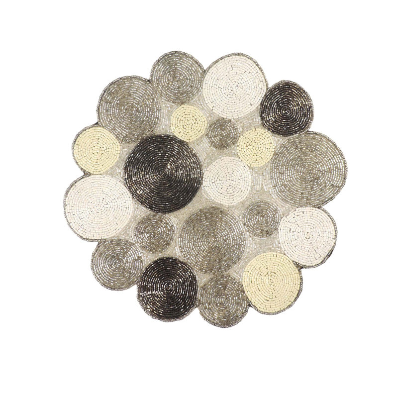No Pattern Round Placemat