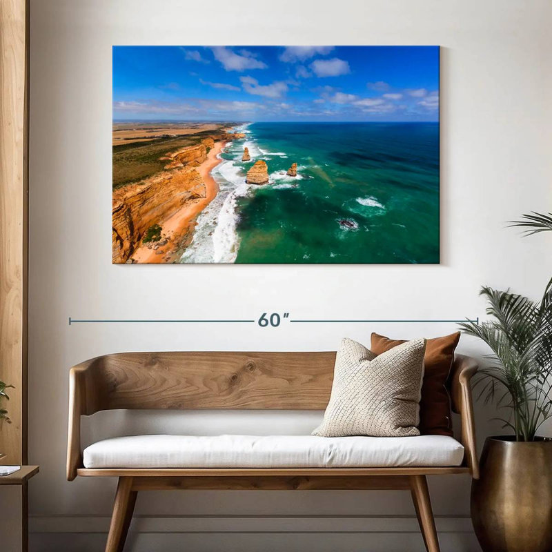 Gillard Great Ocean Road Cliff, H 32 po x l 48 po