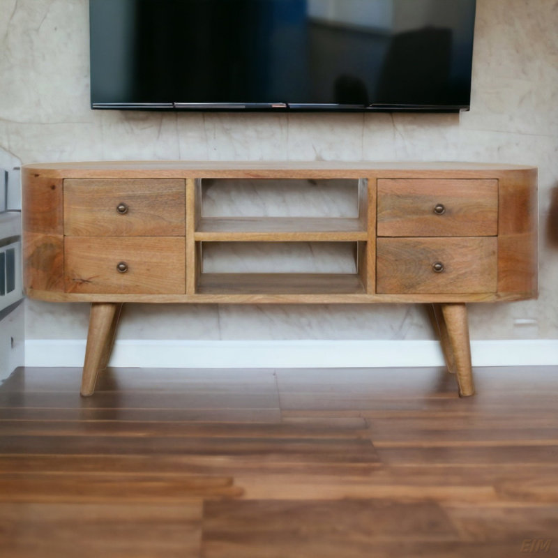 Meuble audio-vidéo en bois massif Artisan Furniture