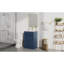 [Vidéo] Meuble-lavabo de 20 po avec lavabo, meuble-lavabo avec tablette de porte et tablette réglable, bleu-1638232334